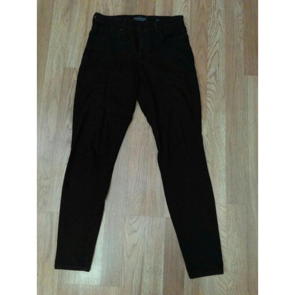 LUCKY BRAND Women’s Black Ankle Stretchy Hight Rise Jeans Size 4/27